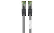CAT 8.1 patch cable S/FTP (PiMF), grå