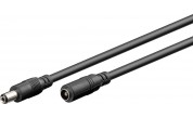 5,5 / 2.1 mm DC förlängningskabel