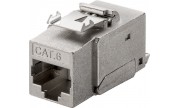 Keystone Modularkontakt RJ45 STP Cat6 Tool-Free