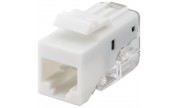 Keystone RJ45-kontakt Modular Cat5e UTP Tool-Free