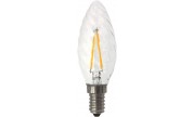 Filament Led-Lampa,Kron/Tvist, 2W, E14, 230V