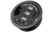 Infälld 3-ports USB-hub