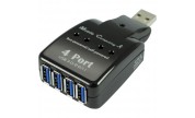 USB 3.0 med 4 portar