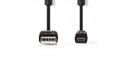 USB-Kabel Mini UC-E6 kontakt till digitalkameror