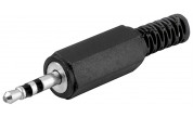 2.5 mm stereo telekontakt hane 