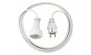 Jordad skarvsladd CEE 7/7 - CEE 7/4 (Schuko) 3 meter