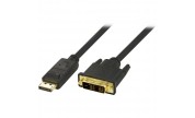 DisplayPort hane - DVI-hane 2 m