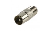 Adapter F-kontakt hona - IEC-hane