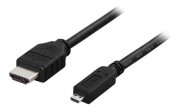 HDMI-hane - Micro HDMI-hane 1.4 - 2 m