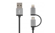 Lightning /USB Micro-kabel 1 meter