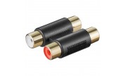 Adapter 2xRCA-hona - 2xRCA-hona- finns på kabelbutiken.com