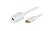 Mini DisplayPort förlängningskabel hona - hane 1m