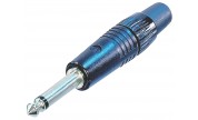 Neutrik 6.35 mm telekontakt mono hane