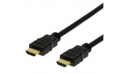 High-Speed Flex HDMI cable, 1M, 4K UHD, black