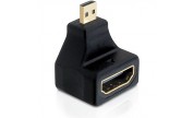 Vinklad Micro HDMI hane till HDMI hona