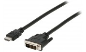 HDMI-Kabel HDMI-DVI-D 3m | Kabelbutiken.com