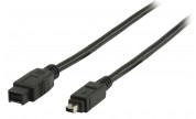 Firewire 800 9-pin - 4-pin - 2 meter