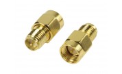 RP-SMA hona – SMA hane-adapter - 2-pack