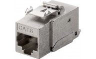 Keystone Modularkontakt RJ45 STP Cat6 Tool-Free