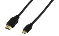 HDMI-hane - Mini HDMI-hane 1.4 - 1 m