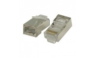 Modularkontakt Cat5e/RJ45 STP Solid