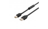 USB 2.0 aktiv A/B-kabel 10 m