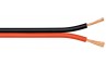 Högtalarkabel 2x0.5 mm² - Svart / Röd - Metervara