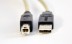 USB 2.0-kabel A hane - B hane 0.5m - finns på Kabelbutiken.com