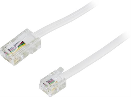 Telefonkabel 8P4C(RJ45) till 6P4C(RJ11)