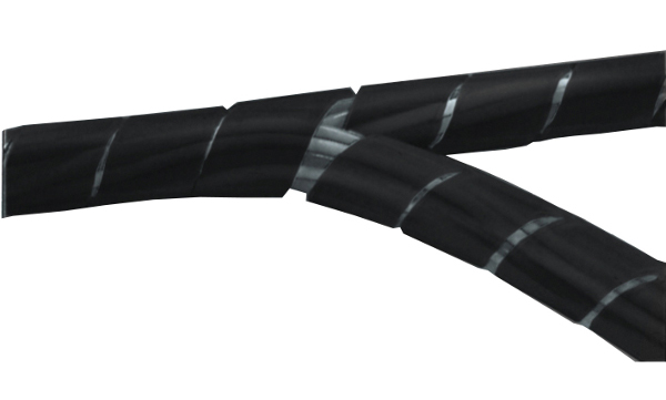 Kabelspiral svart 7 - 60mm - metervara