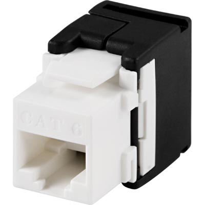 Deltaco Keystone RJ45-kontakt Modular Cat6 Tool-Free