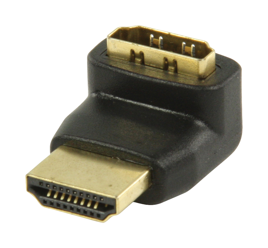 Valueline Vinklad HDMI adapter slim 270 - hona / hane