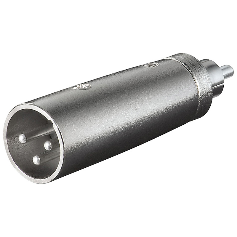 Goobay Adapter XLR-hane - RCA-hane