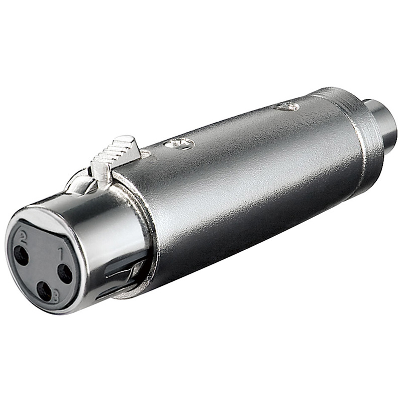 Goobay Adapter XLR-hona - RCA-hona